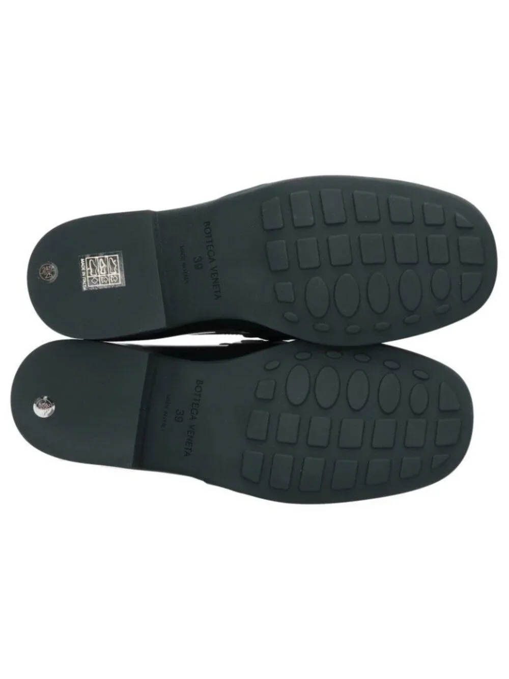 Bottega Veneta Leather Loafers with Horsebit